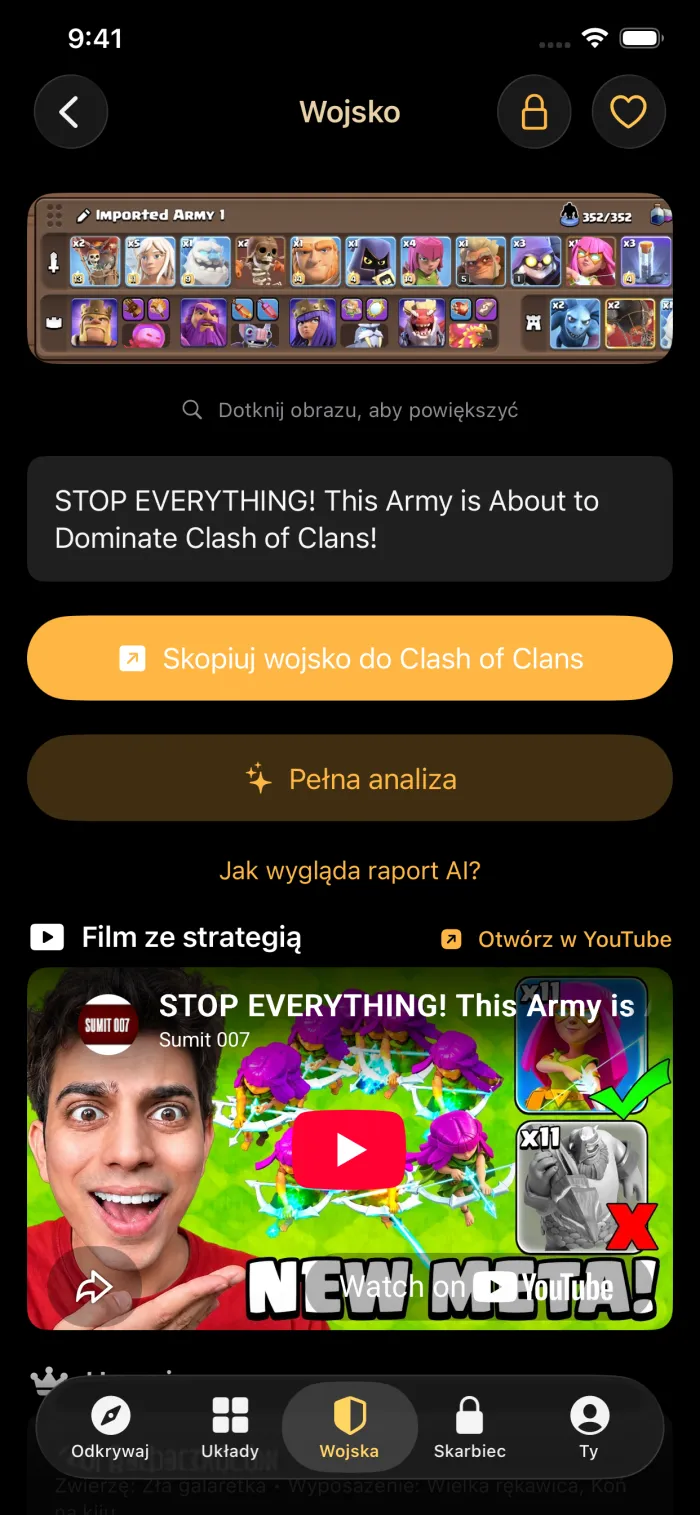Wojsko z filmem ze strategią