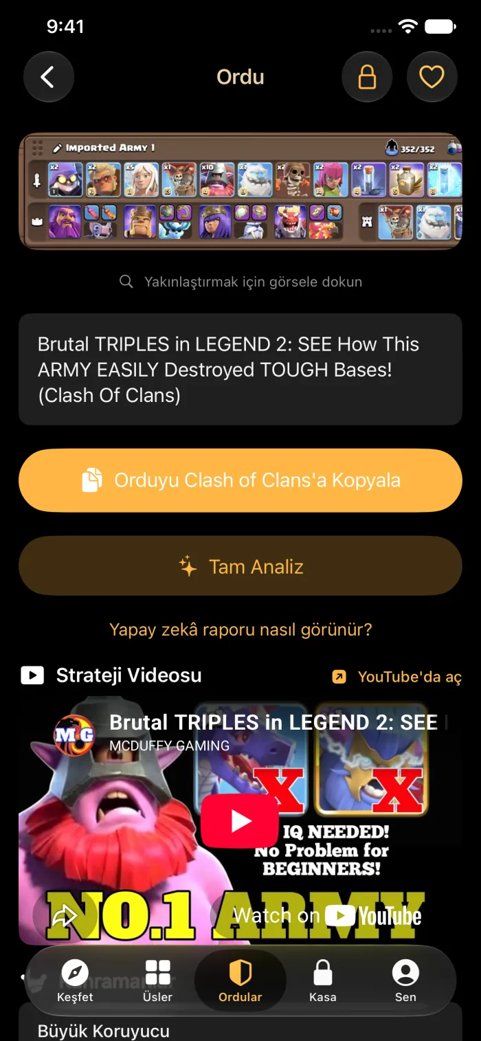 Strateji videolu ordu